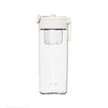 Nobvan Magic Ball Magnetic Bomb Tea Warehouse Tritan Large Capacity Sports Cup, 550ml (Transparent), 550ml (Gray), 800ml (Transparent), 800ml (Gray), 800ml (Blue ), 800ml (Purple), 1000ml (Transparent), 1000ml (Gray), 1200ml (Transparent), 1200ml (Gray)