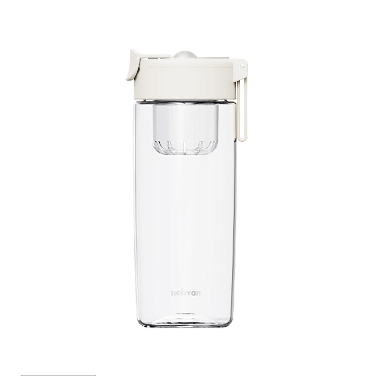 Nobvan Magic Ball Magnetic Bomb Tea Warehouse Tritan Large Capacity Sports Cup, 550ml (Transparent), 550ml (Gray), 800ml (Transparent), 800ml (Gray), 800ml (Blue ), 800ml (Purple), 1000ml (Transparent), 1000ml (Gray), 1200ml (Transparent), 1200ml (Gray)