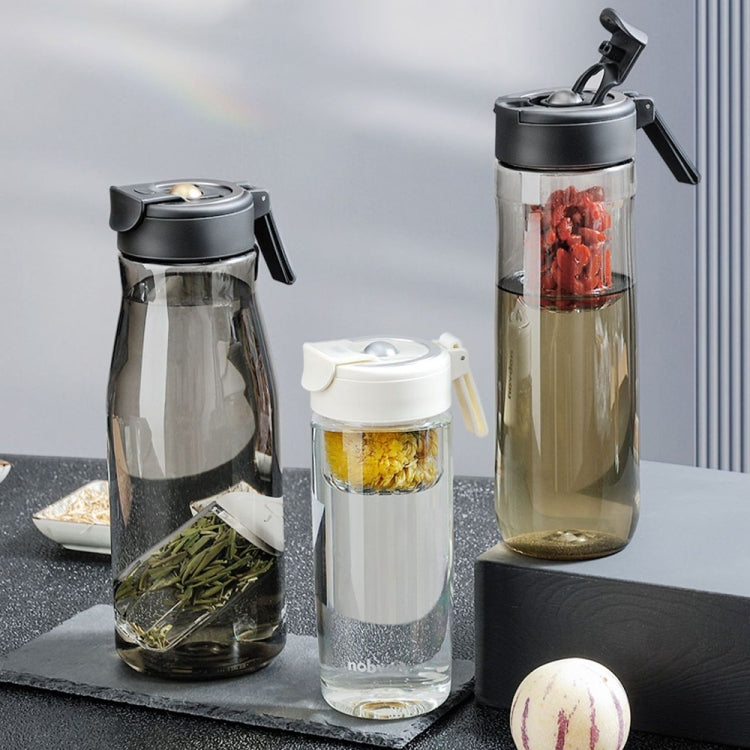 Nobvan Magic Ball Magnetic Bomb Tea Warehouse Tritan Large Capacity Sports Cup, 550ml (Transparent), 550ml (Gray), 800ml (Transparent), 800ml (Gray), 800ml (Blue ), 800ml (Purple), 1000ml (Transparent), 1000ml (Gray), 1200ml (Transparent), 1200ml (Gray)