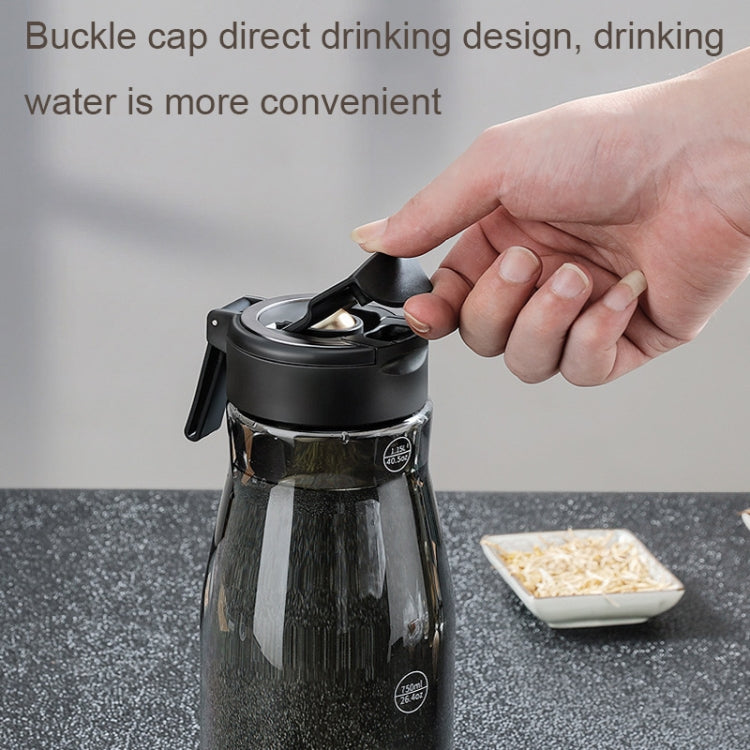 Nobvan Magic Ball Magnetic Bomb Tea Warehouse Tritan Large Capacity Sports Cup, 550ml (Transparent), 550ml (Gray), 800ml (Transparent), 800ml (Gray), 800ml (Blue ), 800ml (Purple), 1000ml (Transparent), 1000ml (Gray), 1200ml (Transparent), 1200ml (Gray)