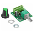 2pcs 1.8V/3V/5V/6V/12V 2A PWM DC Motor Governor Switch, 1803BK 1.8V/3V/5V/6V/12V 2A