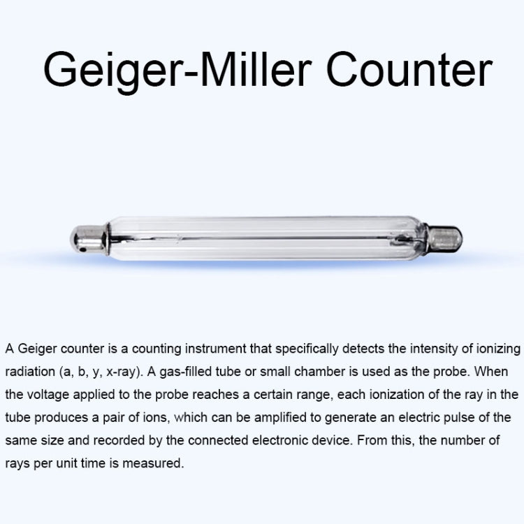 Nuclear Radiation Measurement Detector Household Geiger Tube Radiation Tester, G3