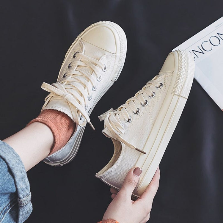 Students All Match Retro Sneakers Canvas Shoes, Replica All White, Replica Unmarked Black