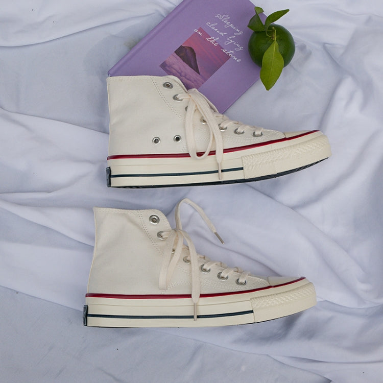 Students All Match Retro Sneakers Canvas Shoes, Replica Unmarked White Red, Replica Unmarked White Black, Replica Unmarked All White