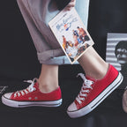 Students All Match Retro Sneakers Canvas Shoes, Replica All White, Replica Unmarked Black