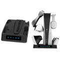 For PSVR2 / PS5 Gamepad Seat Charger With Display Light Multi-Functional Heat Dissipation Base