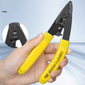 CFS-3 Fiber Optical Stripper 3 Holes Plier for OM1 OM2 OM3 OM4 Fiber Cable Jacket, Black