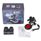 TH-519  15X 20X 25X  LED Light Magnifier with Metal Base for Jewelry Review Watch