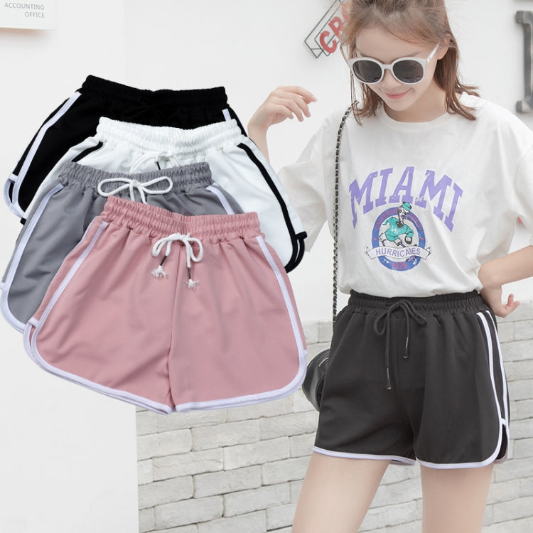 Women Casual Loose Outerwear High Waist Straight Yoga Shorts, S, M, L, XL, XXL