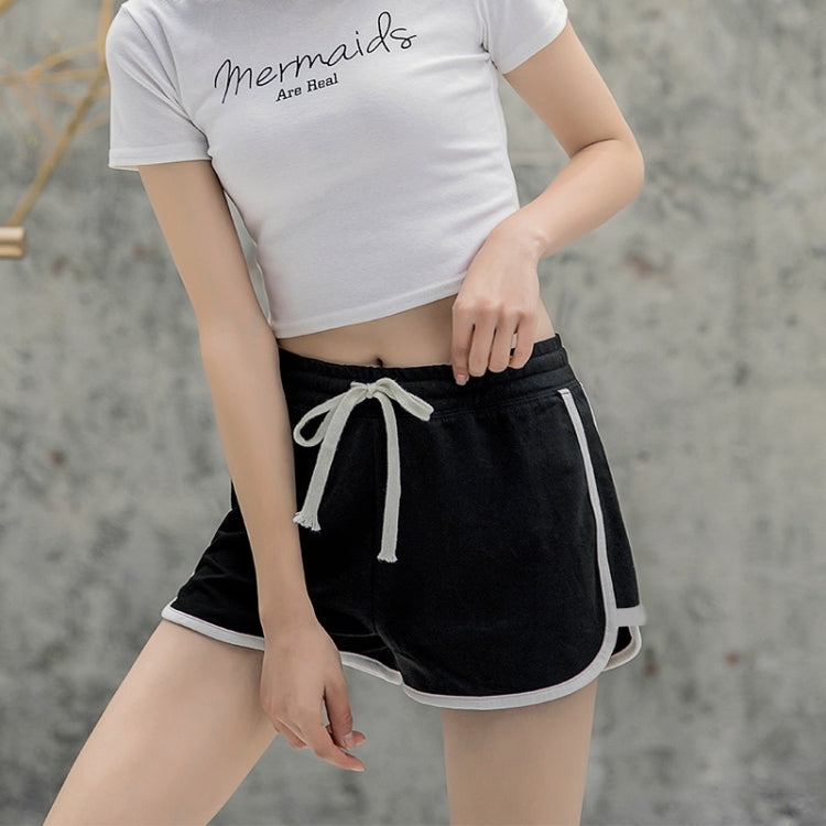 Women Casual Loose Outerwear High Waist Straight Yoga Shorts, S, M, L, XL, XXL