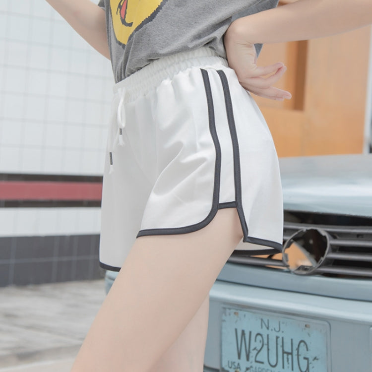 Women Casual Loose Outerwear High Waist Straight Yoga Shorts, S, M, L, XL, XXL
