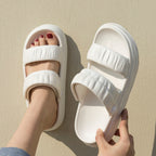 Outdoor Two Wear Thick Bottom EVA Slippers Couple Non-slip Breathable Sandals, 35-36, 37-38, 39-40