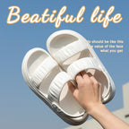 Outdoor Two Wear Thick Bottom EVA Slippers Couple Non-slip Breathable Sandals, 35-36, 37-38, 39-40