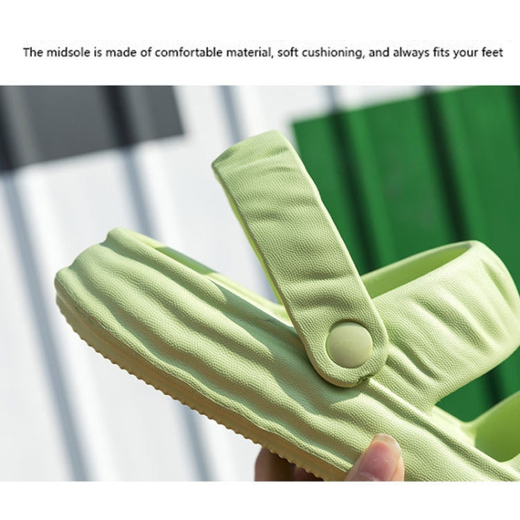 Outdoor Two Wear Thick Bottom EVA Slippers Couple Non-slip Breathable Sandals, 35-36, 37-38, 39-40