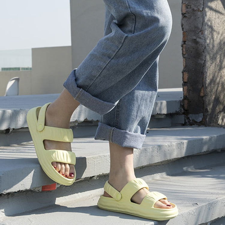 Outdoor Two Wear Thick Bottom EVA Slippers Couple Non-slip Breathable Sandals, 35-36, 37-38, 39-40