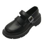Women Leather Shoes Round Toe Mary Janes Shoes Girls Student School Shoes, 35, 36, 37, 38, 39, 40