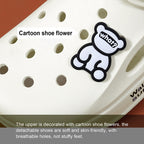 Summer Men Slippers Hole Shoes Couples Sandals Soft Soled Beach Shoes, 36-37, 38-39, 40-41, 42-43, 44-45