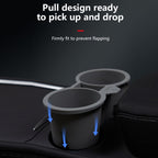 For Tesla Model3/Y Central Control Storage Silicone Cup Stopper, Silicone Cup Stopper(Grey), Silicone Cup Stopper(Blue), Silicone Cup Stopper(Black)