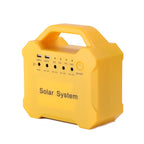 7AH 10W Solar Panel Emergency Light Rechargeable LED Solar Energy Kit