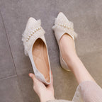 Gentle Style Soft-soled Flat Shoes Shallow Mouth Peas Shoes, 35, 36, 37, 38, 39, 40, 41, 42, 43