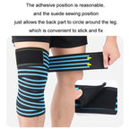 Elastic Squat Knee Strap Strength Training Protector Strap, Black Red, Black Gray, Black Orange, Black Sapphire, Black Sky Blue, Black Yellow
