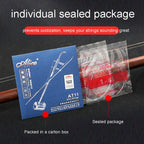 Concert Grade Silver Plated Copper Wire Wound Erhu Strings Set, Alice AT11