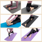 187 x 62.5 x 0.8cm NBR Yoga Mat Widened and Thickened Non-slip Dance Fitness Mat