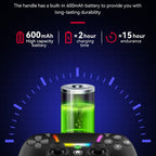 For PS4 Dazzle Color Light Wireless Bluetooth Grip