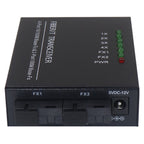 2 Fiber Port & 4 LAN Port 10/100M Ethernet Switch Fiber Optic Switch, 2 Fiber Port & 4 LAN Port 100Mbps