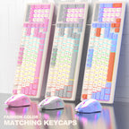 K-Snake Wired E-Sports Keyboard Mouse Mechanical Feel 98 Key Desktop Computer Notebook Keyboard, Keyboard+Mouse (Blue), Keyboard+Mouse (Gray), Keyboard+Mouse (Pink), Single Keyboard (Blue), Single Keyboard (Pink), Single Keyboard (Gray)