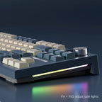 LANGTU LT84 Mechanical Luminous Keyboard, Wired Single-mode Green Shaft (White), Wired Single-mode Red Shaft (White), Wired Single-mode Silver Gray Shaft (White), Wired Single-mode Silver Gray Shaft (Nightfall)                                          ...