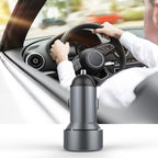 Mini Multifunctional Dual USB Digital Display Car Charger, Black, Grey, Red