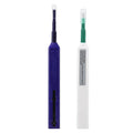 2pcs /Set Fiber Optic Cleaning Pen Endface Cleaner Fiber Optic Cleaning Tool for 1.25mm LC/Mu and 2.5mm SC/ST/FC, SC+LC