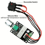 DC 6-28V 3A  PWM Speed Adjustable Reversible Switch DC Motor Driver Reversing, 6-28V 3A