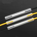 50pcs/pack  60mm Double -Pin Leather Thread Optical Fiber Heat Shrinkable Tube Optical Hot Melt Tube, 60mm Double -Pin