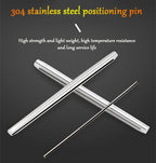 100pcs/pack 60mm Single Pin Optical Fiber Heat Shrinkable Tube Optical Hot Melt Tube, 60mm Single Pin