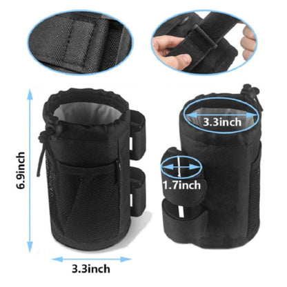 Bicycle Water Cup Holder Stroller Hanging Bottle Bag