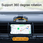 Car Suction Cup Dashboard Mobile Phone Holder with Sun Visor Folding Rotating Car Mount, Joint Model, Hose Model