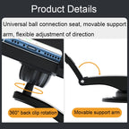 Car Suction Cup Dashboard Mobile Phone Holder with Sun Visor Folding Rotating Car Mount, Joint Model, Hose Model
