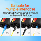 Comptyco AUA-400X 400 Times Handheld Fiber Optic Microscope for FC/SC/ST/LC Connector