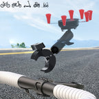 Camera Phone Holder Ball Head Base Live Riding Shooting Handlebar Rotating Clamp, Quick Release Ball Base