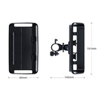 Rotatable Bicycle and Motorcycle Anti-shake Fixed Mobile Phone Holder with Sun Visor, Classic Model, Universal Model