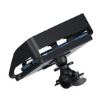 Rotatable Bicycle and Motorcycle Anti-shake Fixed Mobile Phone Holder with Sun Visor, Classic Model, Universal Model
