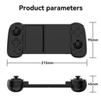 D7 BT5.0 Retractable Gamepad With Light For PC / Android / IPhone /Win7 10 11/Mac OS/Switch, D7 (Black), D7 (White), D7 (Purple)