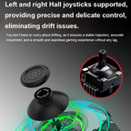 D7 BT5.0 Retractable Gamepad With Light For PC / Android / IPhone /Win7 10 11/Mac OS/Switch, D7 (Black), D7 (White), D7 (Purple)