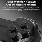 D6  Bluetooth Retractable Gamepad Dual Hall Six-Axis Somatosensory For Android/IPhone /Switch, D6 Black, D6 White Black