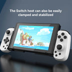 D6  Bluetooth Retractable Gamepad Dual Hall Six-Axis Somatosensory For Android/IPhone /Switch, D6 Black, D6 White Black, D6 White Red