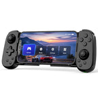 D6  Bluetooth Retractable Gamepad Dual Hall Six-Axis Somatosensory For Android/IPhone /Switch, D6 Black, D6 White Black