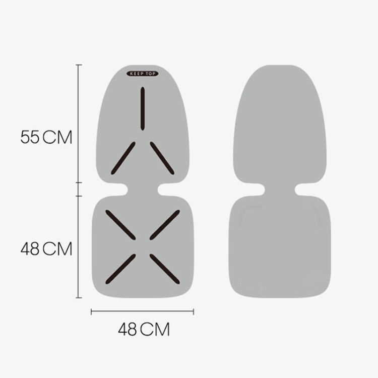 KEEP TOP Car Child Safety Seat Anti-Slip Thickened Anti-Wear Protective Pad