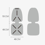 KEEP TOP Car Child Safety Seat Anti-Slip Thickened Anti-Wear Protective Pad